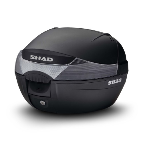 SHAD SH33 Bauletto Moto Scooter Nero 33L con Piastra