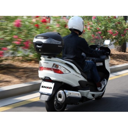 SHAD SH33 Bauletto Moto Scooter Nero 33L con Piastra